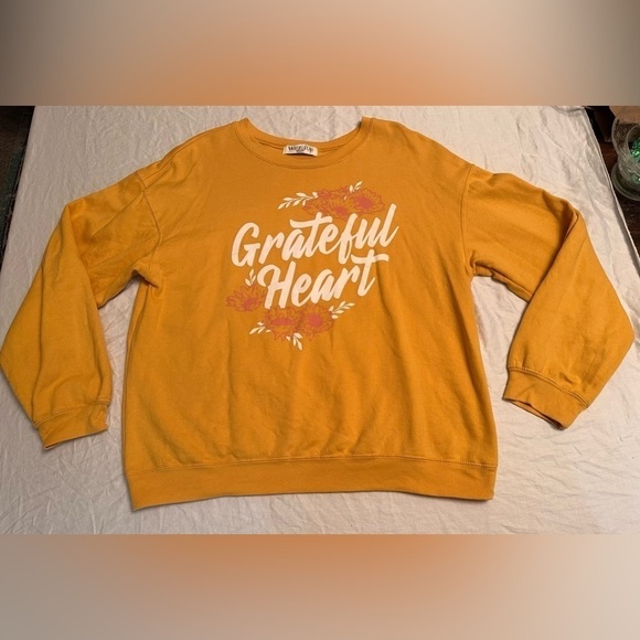 🎉Grateful Heart Sweatshirt Size XL - Picture 6 of 8